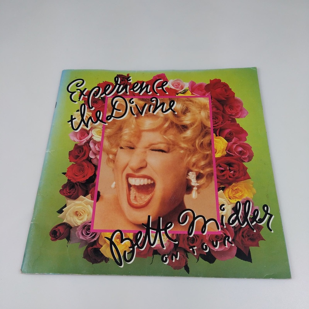 Bette Midler "Experience The Divine" Tour Concert Program